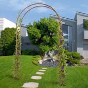 Arco de jardín en metal 'Wave'